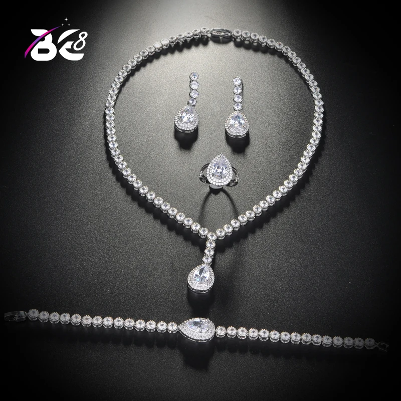 Be 8 New Design Luxury AAA Zircon Water Drop Shape Necklace Pendant Set for Women,high Quality Party/jewelry Wedding S171
Be 8 New Design Luxury AAA Zircon Water Drop Shape Necklace Pendant Set for Women,high Quality Party/jewelry Wedding S171
