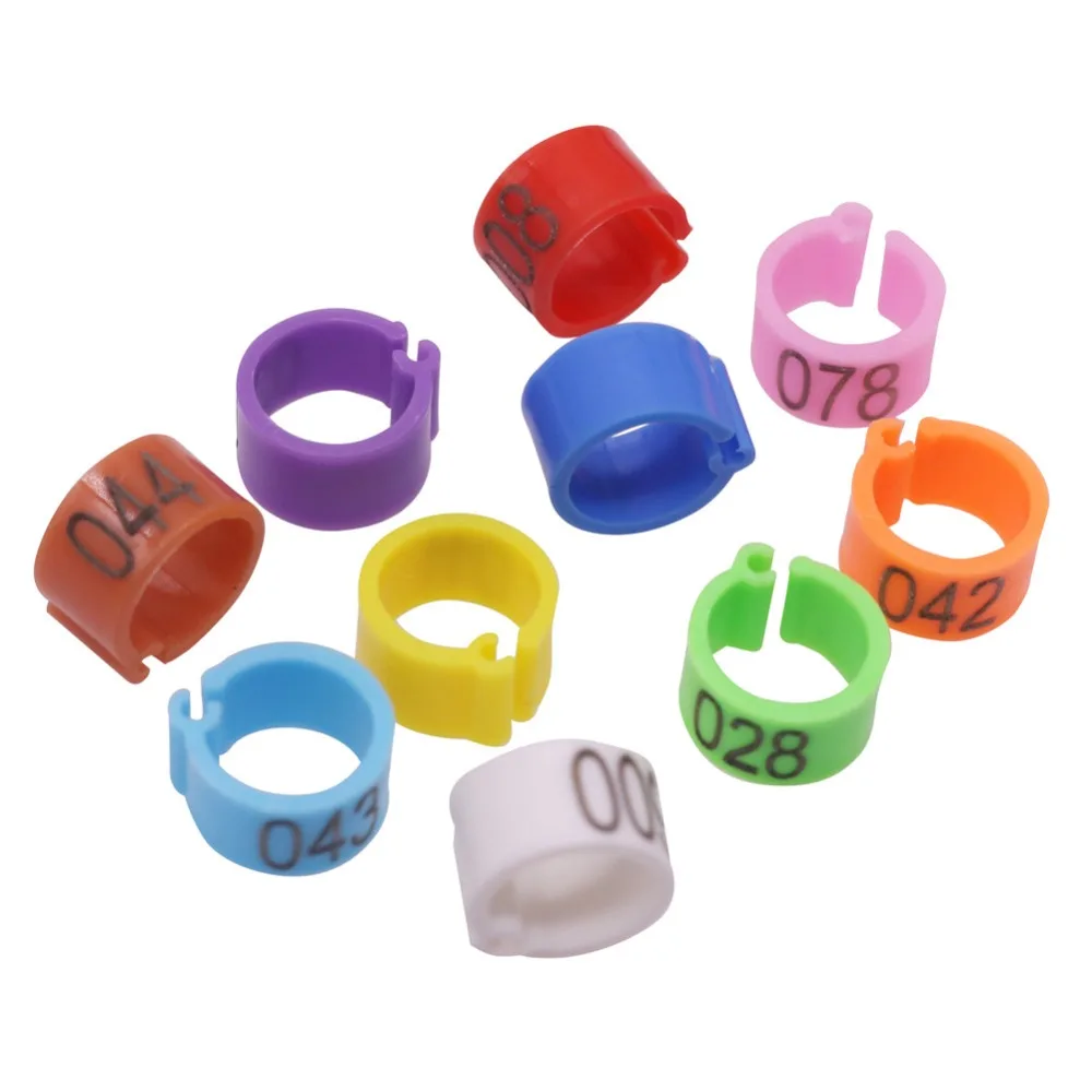 10 bags 1000 pcs pigeon logo Foot Ring 1-100 Number Ten Colors Bird Foot Ring Outside Diameter 10mm / Inside Diameter 8mm
10 bags 1000 pcs pigeon logo Foot Ring 1-100 Number Ten Colors Bird Foot Ring Outside Diameter 10mm / Inside Diameter 8mm
