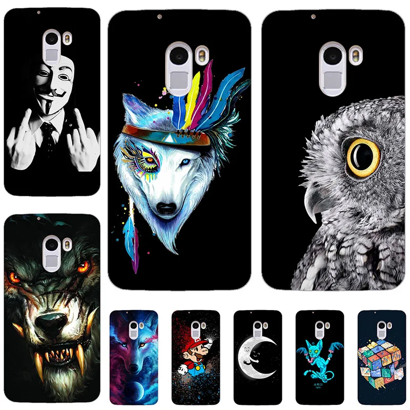 

Fashion Silicone animal Phone Cases For Lenovo A2010 A2580 A2860 A2010A Dual Sim 4.5" Cute Case For Lenovo A5000 A606 A7010