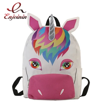 New Fashion Unicorn Pattern Women Canvas Backpack School Bags For Girl Teenagers Casual Student Travel Bag Rucksack
New Fashion Unicorn Pattern Women Canvas Backpack School Bags For Girl Teenagers Casual Student Travel Bag Rucksack