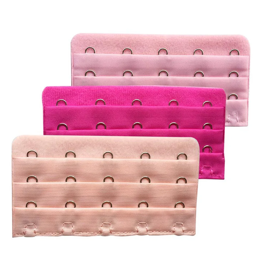 La MaxPa 3PCS Bra Strap Buckle Extension 3 Rows 5 Hooks Clasp Straps Women Bra Extender Sewing Tool Intimates Accessories k246
La MaxPa 3PCS Bra Strap Buckle Extension 3 Rows 5 Hooks Clasp Straps Women Bra Extender Sewing Tool Intimates Accessories k246