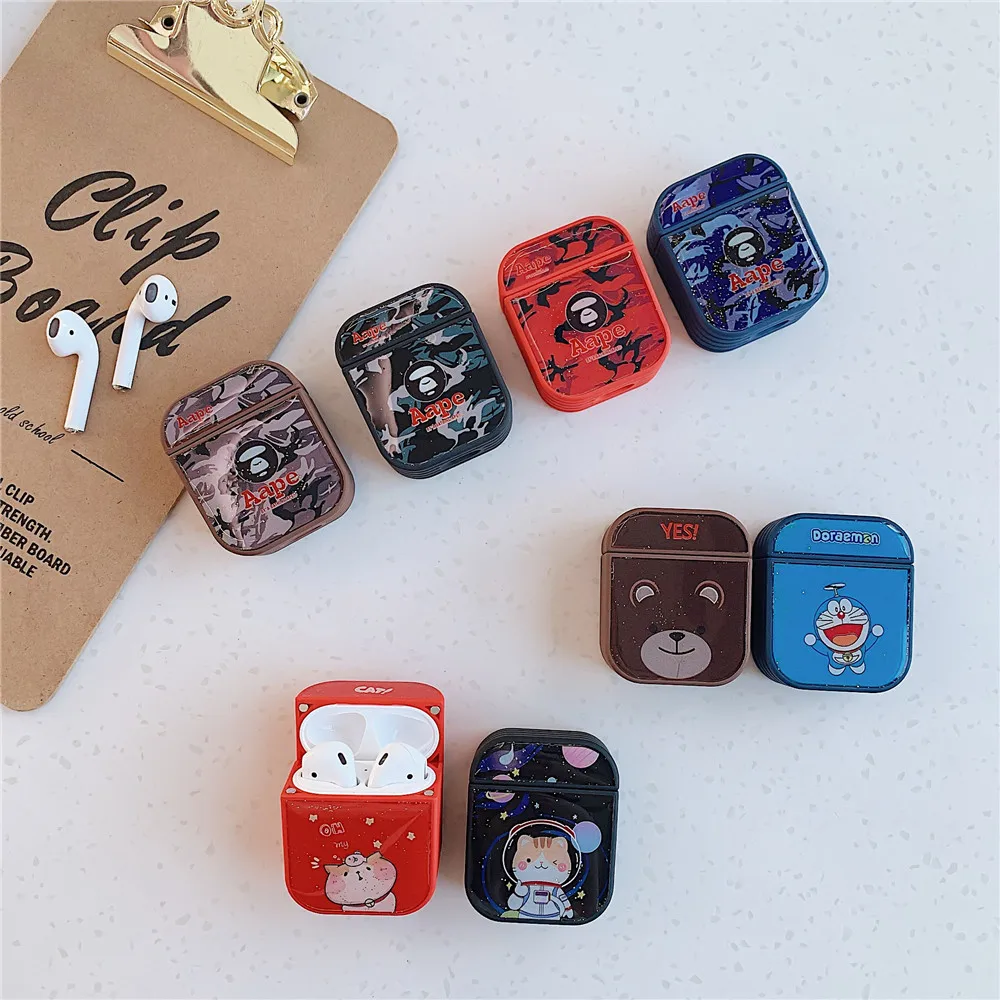 Japanese Doraemon Hot Cartoon Soft silicon Earphone Charging Cover Bag for Apple AirPods 1 2 Cute Bluetooth Box Headset case
Japanese Doraemon Hot Cartoon Soft silicon Earphone Charging Cover Bag for Apple AirPods 1 2 Cute Bluetooth Box Headset case