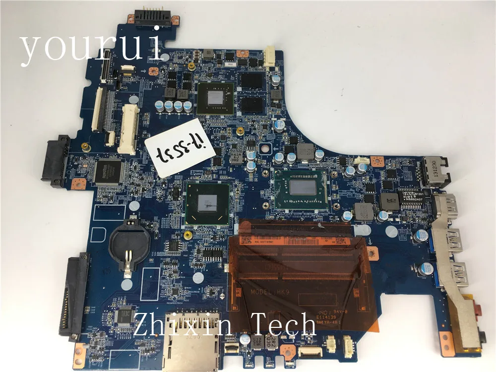 yourui For Sony SVF152 SVF152A29M Laptop Motherboard DA0HK9MB6D0 with i7-3537u CPU Tested working perfect
yourui For Sony SVF152 SVF152A29M Laptop Motherboard DA0HK9MB6D0 with i7-3537u CPU Tested working perfect