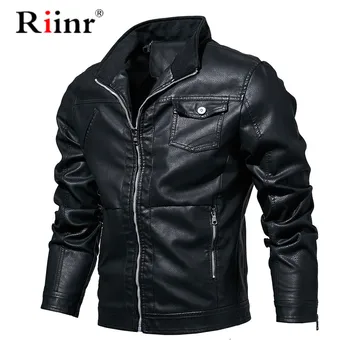 Men's Leather Jacket Classic Male PU Faux Thin Coats Motorcycle Coat Biker Jackets Mens Spring Autumn Winter Brand Clothing
Men's Leather Jacket Classic Male PU Faux Thin Coats Motorcycle Coat Biker Jackets Mens Spring Autumn Winter Brand Clothing