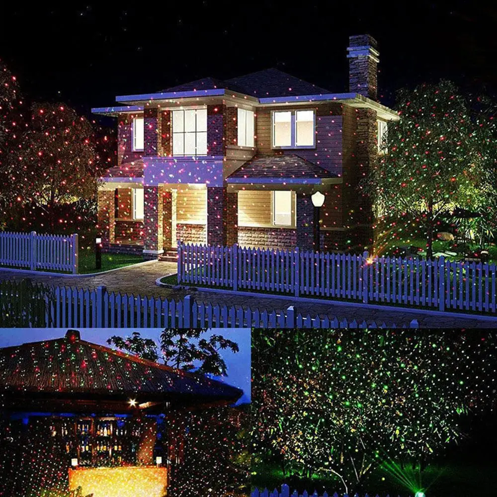 Laser Light Decoration 2.28W Projection Lamp Holiday Lighting Outdoor Landscape Creative ABS & PC Christmas Decor Lawn Lights
Laser Light Decoration 2.28W Projection Lamp Holiday Lighting Outdoor Landscape Creative ABS & PC Christmas Decor Lawn Lights