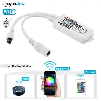 Amazon Alexa 24 button RGB colorful led wifi controller lamp with light bar controller 12-24
Amazon Alexa 24 button RGB colorful led wifi controller lamp with light bar controller 12-24