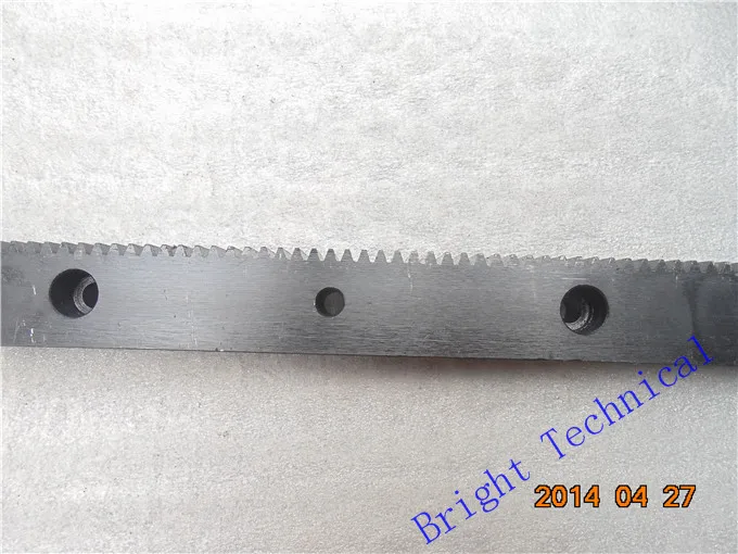 1.25mod 22*25*671 mm Gear rack Precision cnc rack (straight teeth) cnc router rack custom
1.25mod 22*25*671 mm Gear rack Precision cnc rack (straight teeth) cnc router rack custom