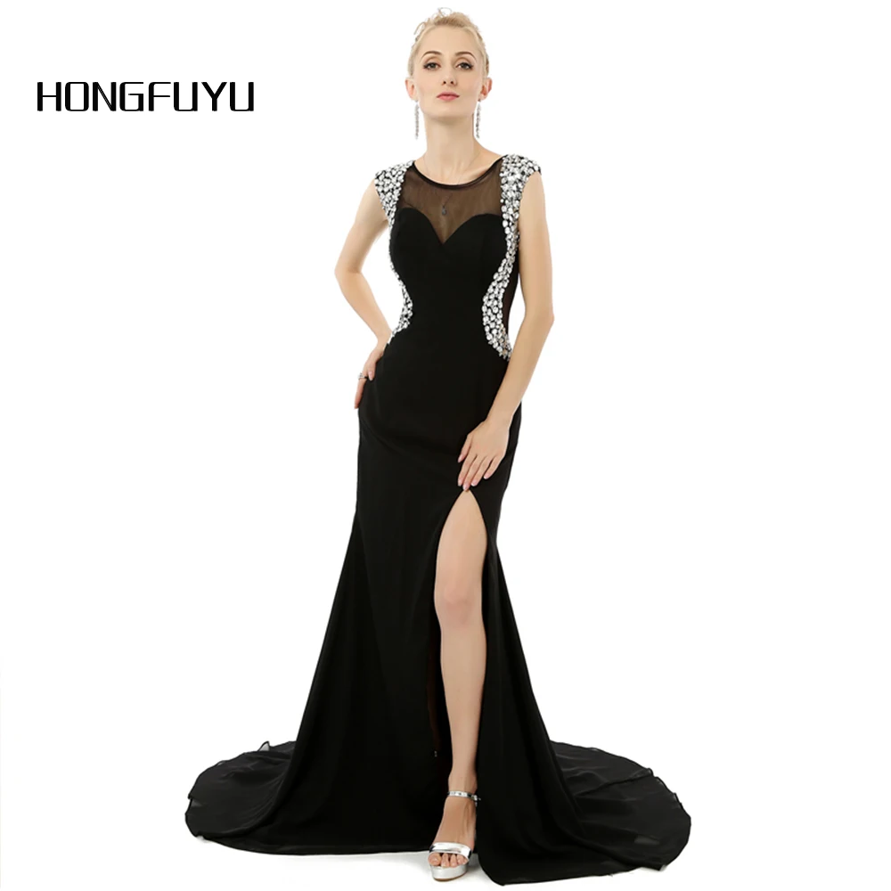 Vestido De Festa Scoop Beading High Slit Long Evening Dresses 2019 Cap Sleeves Floor Length Mermaid Evening Gowns DNS114
Vestido De Festa Scoop Beading High Slit Long Evening Dresses 2019 Cap Sleeves Floor Length Mermaid Evening Gowns DNS114