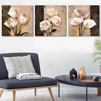 Poster Canvas Painting 3 Piece Flower Modular Picture On The Wall Decorative Wall Pictures For Corridor No Frame Home Decor art
Poster Canvas Painting 3 Piece Flower Modular Picture On The Wall Decorative Wall Pictures For Corridor No Frame Home Decor art