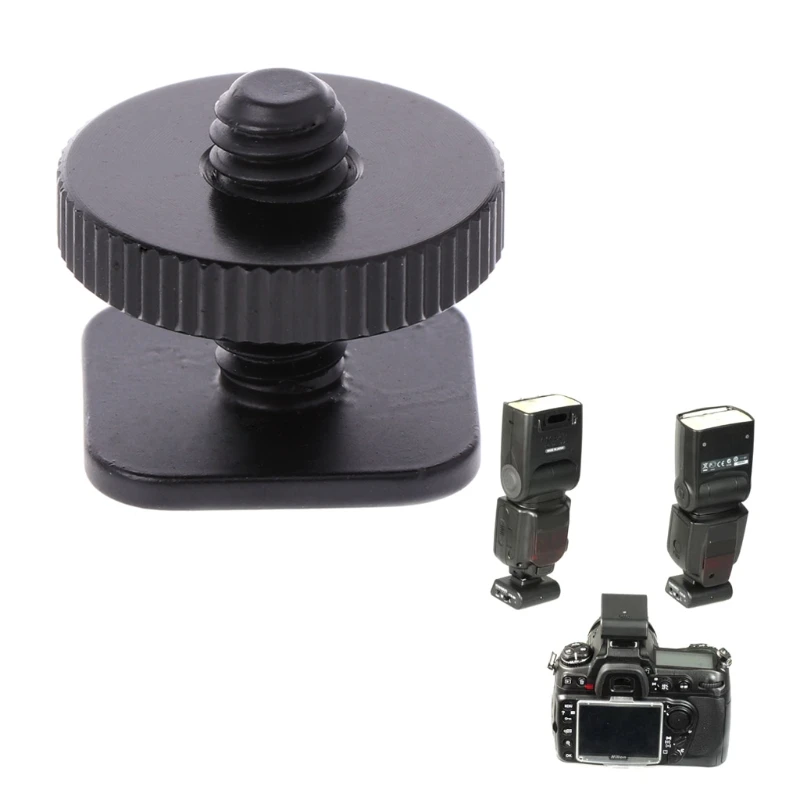 1pcs New Camera Accessories 1/4'' Single Layer Tripod Mount Screw to Studio Flash Hot Shoe Adaptor For Nikon
1pcs New Camera Accessories 1/4'' Single Layer Tripod Mount Screw to Studio Flash Hot Shoe Adaptor For Nikon