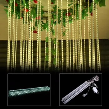 US Plug Multi-color 30CM Meteor Shower Rain Tubes AC100-240V LED Christmas Lights Wedding Party Garden Xmas String Light Outdoor
US Plug Multi-color 30CM Meteor Shower Rain Tubes AC100-240V LED Christmas Lights Wedding Party Garden Xmas String Light Outdoor