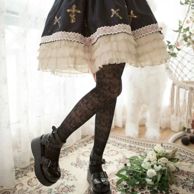 Women Japanese Pantyhose Lace Stockings Thight Gothic Lolita Stockings Panty Hose Soft Sister White Black Full Body Stockings
Women Japanese Pantyhose Lace Stockings Thight Gothic Lolita Stockings Panty Hose Soft Sister White Black Full Body Stockings