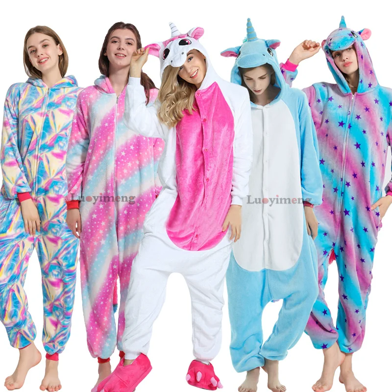Winter Kigurumi Unicorn Anime Pajamas Adults Onesies Overalls Women Sleepwear Flannel Hooded Panda Stich Pyjamas Mens Jumpsuit
Winter Kigurumi Unicorn Anime Pajamas Adults Onesies Overalls Women Sleepwear Flannel Hooded Panda Stich Pyjamas Mens Jumpsuit