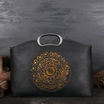 Nesitu Vintage Green Grey Genuine Leather A4 OL Women Handbags Briefcase Fashion Lady Shoulder Bag Messenger Bags Tote M1157
Nesitu Vintage Green Grey Genuine Leather A4 OL Women Handbags Briefcase Fashion Lady Shoulder Bag Messenger Bags Tote M1157