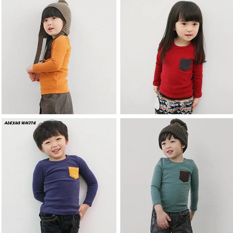 Five Colors Newborn Baby Clothes Girl Boys Long Sleeve Cotton O-Neck T Shirts 2019 Kids Clothing Tops Basic Pocket Decor T-Shirt
Five Colors Newborn Baby Clothes Girl Boys Long Sleeve Cotton O-Neck T Shirts 2019 Kids Clothing Tops Basic Pocket Decor T-Shirt