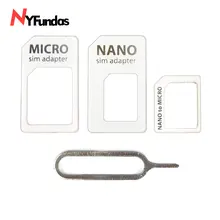 4 で 1 2016 変換マイクロ Sim カードにナノ標準アダプタ iphone 5 5 s 6 6 s プラス SE 5C xiaomi redmi 3 4s 4 3 huawei honor 7 8(China)