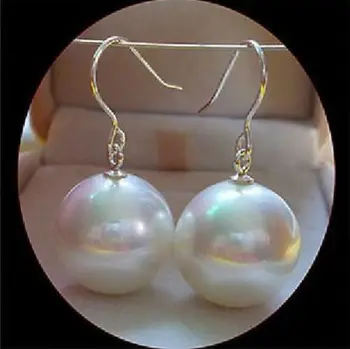 14MM White South Sea SHELL PEARL Drip Earrings >bead charm body jewelry charm jewelry
14MM White South Sea SHELL PEARL Drip Earrings >bead charm body jewelry charm jewelry