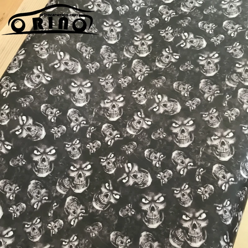 Skull Car Sticker Vinyl Film-7