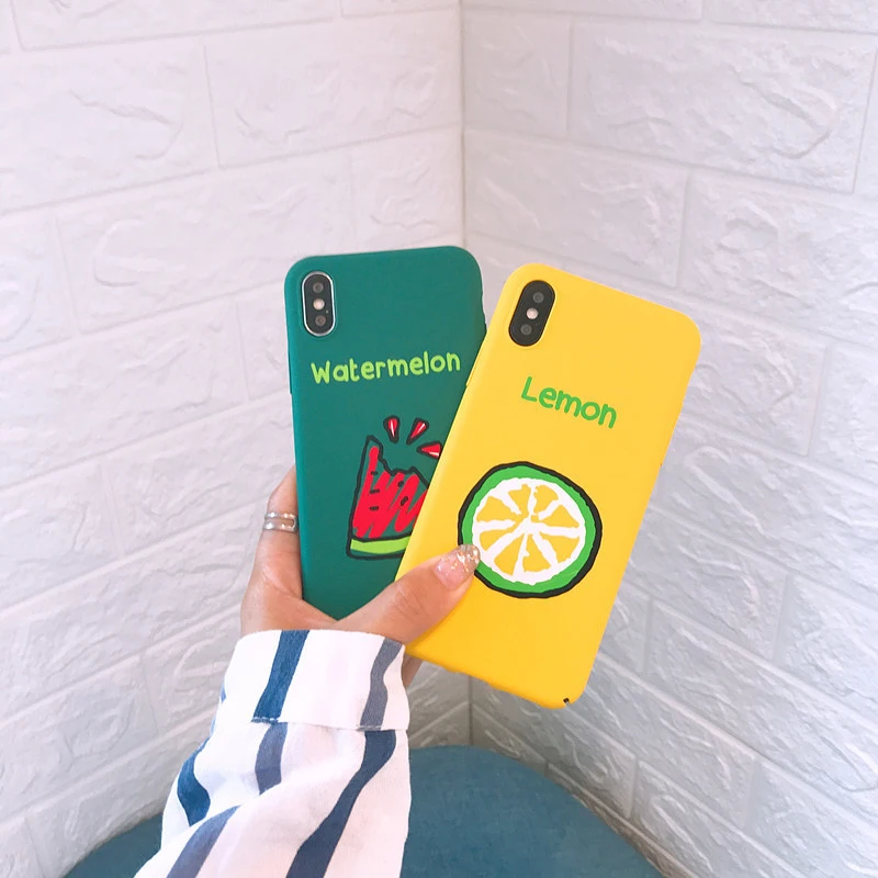 Summer Fruit Back Cover For iPhone XS Max XR X 6 7 8 Plus Fruits Lemon Strawberry Hard Case Cover For iphone X xR XS Max Fundas
Summer Fruit Back Cover For iPhone XS Max XR X 6 7 8 Plus Fruits Lemon Strawberry Hard Case Cover For iphone X xR XS Max Fundas