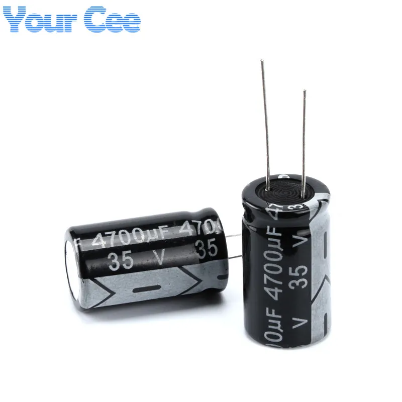 10 pcs Electrolytic Capacitors 35V 4700UF 18X32MM Aluminum Electrolytic Capacitor
10 pcs Electrolytic Capacitors 35V 4700UF 18X32MM Aluminum Electrolytic Capacitor