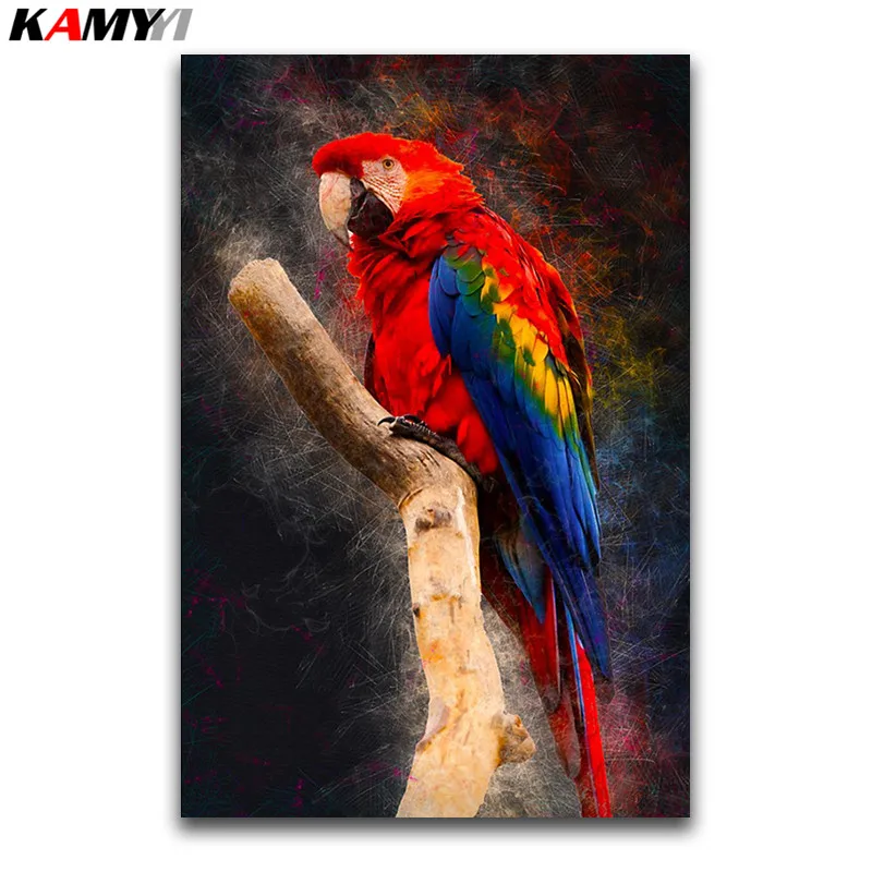 DIY 3D Diamond mosaic animal Full Round Diamond painting Red parrot Full Square Diamond embroidery Cross stitch bird
DIY 3D Diamond mosaic animal Full Round Diamond painting Red parrot Full Square Diamond embroidery Cross stitch bird