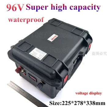 96v 37Ah 35Ah 30Ah 25ah Super high capacity Lithium li-ion lipo battery for UPS power motor solar energy inverter + 5A charger
96v 37Ah 35Ah 30Ah 25ah Super high capacity Lithium li-ion lipo battery for UPS power motor solar energy inverter + 5A charger