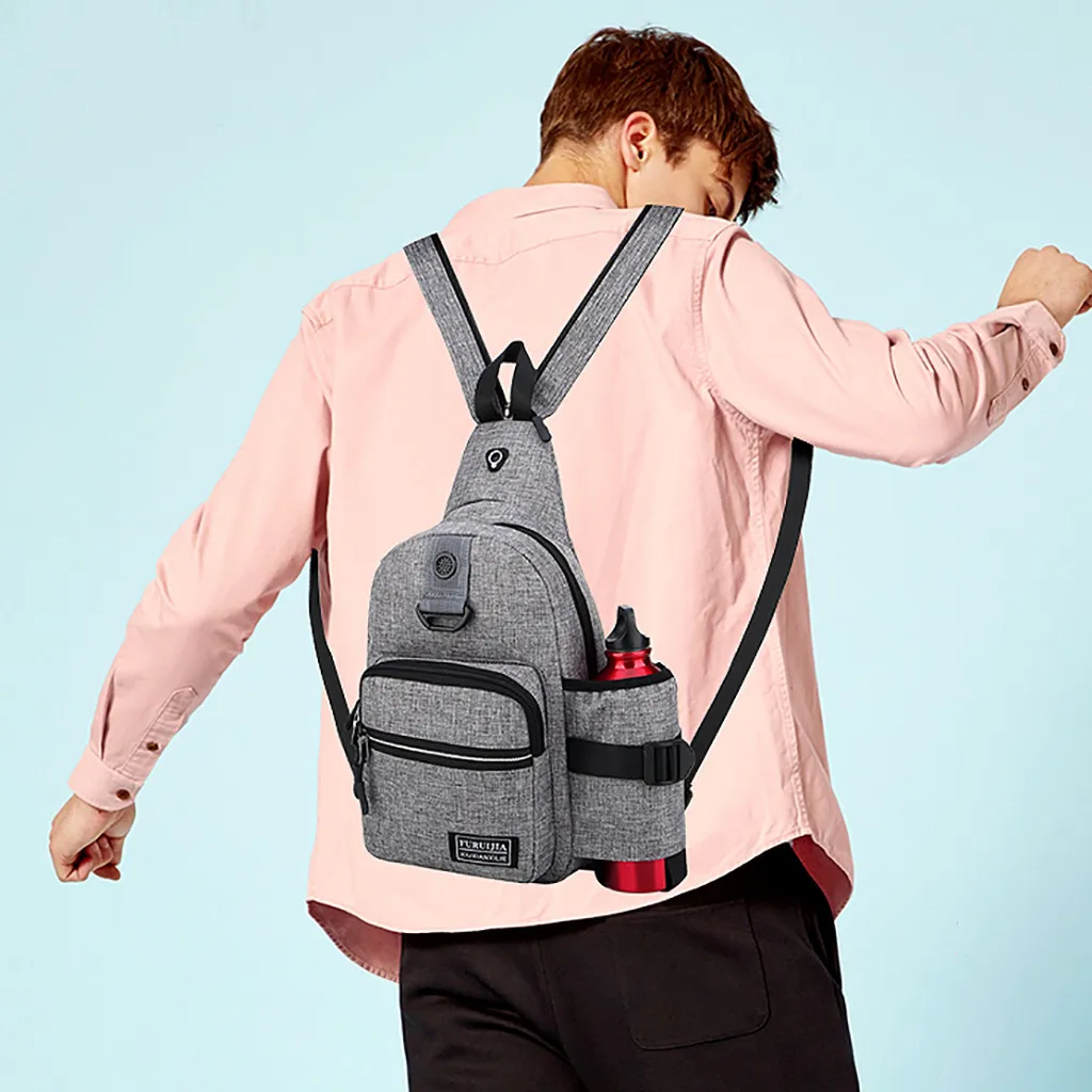 Men's Oxford cloth chest bag wild small bag fashion pocket backpack ladies men's Oxford cloth chest bag wild small bag 717#40
Men's Oxford cloth chest bag wild small bag fashion pocket backpack ladies men's Oxford cloth chest bag wild small bag 717#40