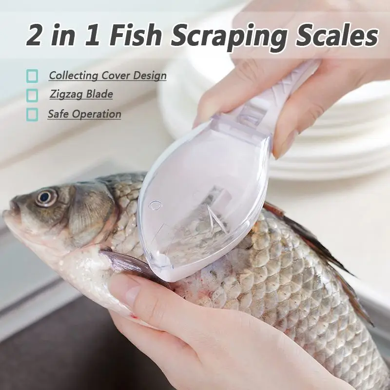 2 in 1 Reusable Fish Scraping Scales Fish Skin Brush Scraping Brush Peeler Scaler Graters Fast Remove Fish Knife Cleaning Tool
2 in 1 Reusable Fish Scraping Scales Fish Skin Brush Scraping Brush Peeler Scaler Graters Fast Remove Fish Knife Cleaning Tool