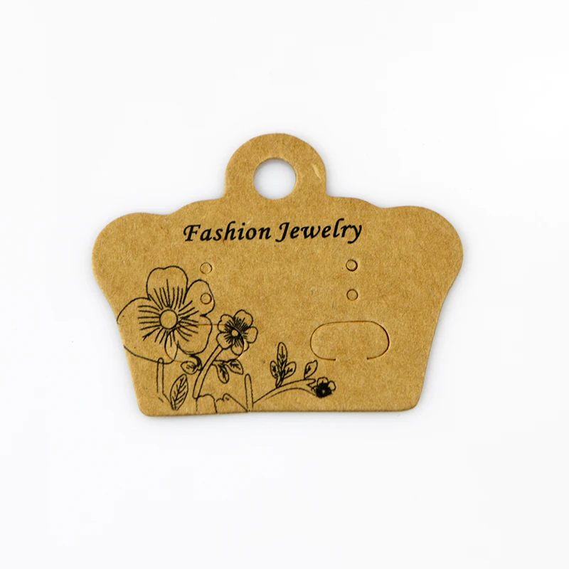 Jewelry earring card 290