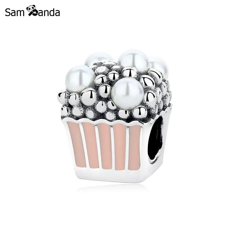 Original 100% 925 Sterling Silver Charm Bead Delicious Popcorn Charms White Crystal Pearl Fit Pandora Bracelet Women DIY Jewelry
Original 100% 925 Sterling Silver Charm Bead Delicious Popcorn Charms White Crystal Pearl Fit Pandora Bracelet Women DIY Jewelry