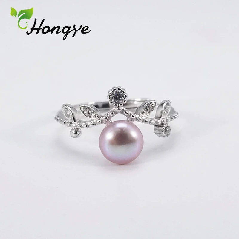 Hongye Girls Pearl Ring White/Purple Beaded Flower Women Jewelry Real Silver 925 Sweet Finger Accessories Stylish Rings for Hand
Hongye Girls Pearl Ring White/Purple Beaded Flower Women Jewelry Real Silver 925 Sweet Finger Accessories Stylish Rings for Hand