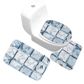 Honlaker Icy Summer Pattern Bath Mat 3 Pieces/sets High Quality Flannel Soft Absorbent Bathroom Anti-slip Mat Toilet Foot Mats
Honlaker Icy Summer Pattern Bath Mat 3 Pieces/sets High Quality Flannel Soft Absorbent Bathroom Anti-slip Mat Toilet Foot Mats