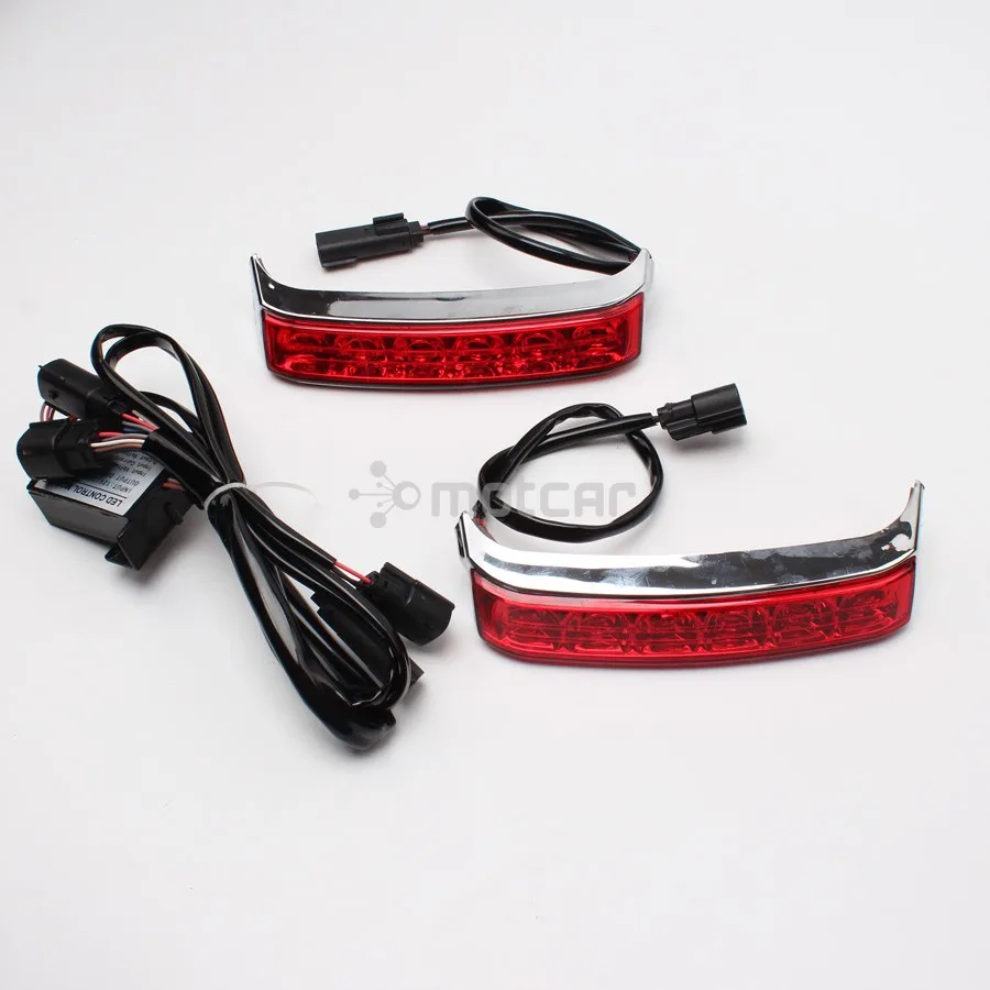 LED Motorcycle Saddle Bag Red Turn Signal Light Indiator Blinke for Harley Touring Road Street Gilde Classic CVO 2014-18 DDD108
LED Motorcycle Saddle Bag Red Turn Signal Light Indiator Blinke for Harley Touring Road Street Gilde Classic CVO 2014-18 DDD108