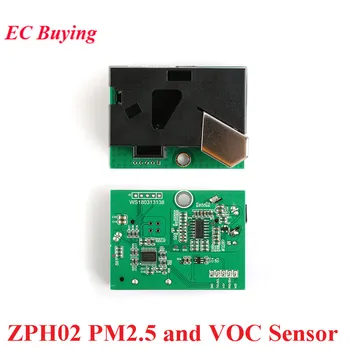 Dust Sensor ZPH02 VOC and PM2.5 Laser Dust Sensor Module For Household Purifiers DC 0.2-5V EH2.54-5P Terminal Socket For Arduino
Dust Sensor ZPH02 VOC and PM2.5 Laser Dust Sensor Module For Household Purifiers DC 0.2-5V EH2.54-5P Terminal Socket For Arduino