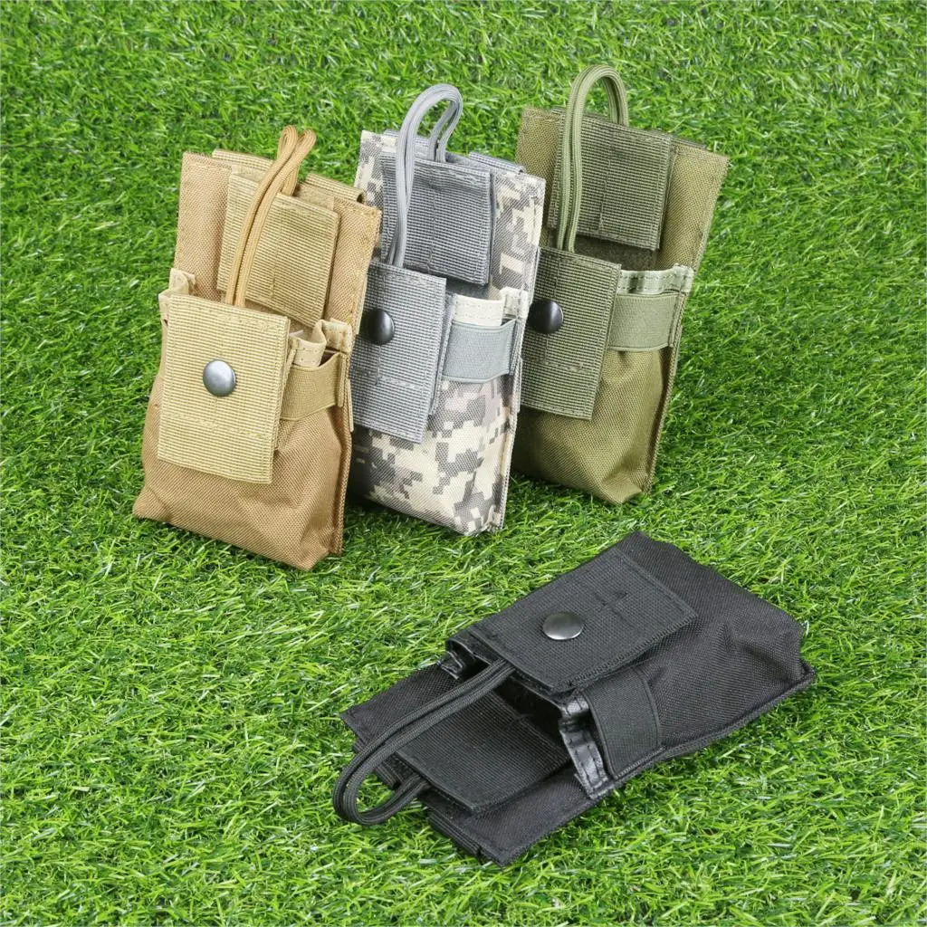Nylon Tactical Molle Radio Pouch Case Walkie Talkie Holster Holder Waist Belt Bag For Holding Walkie Talkie Or M4 Magazine Pouch
Nylon Tactical Molle Radio Pouch Case Walkie Talkie Holster Holder Waist Belt Bag For Holding Walkie Talkie Or M4 Magazine Pouch