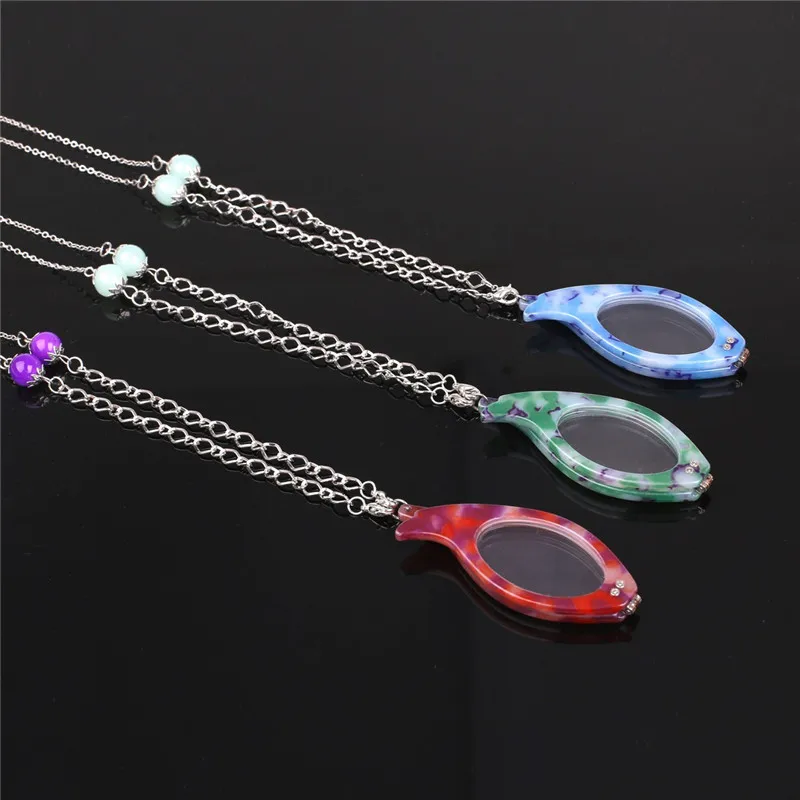 Fashion Older Women Chain Pendant Necklace Magnifying Glasses Lens For Reading Necklace Jewellery Bjioux Gift Magnify 2 Times
Fashion Older Women Chain Pendant Necklace Magnifying Glasses Lens For Reading Necklace Jewellery Bjioux Gift Magnify 2 Times