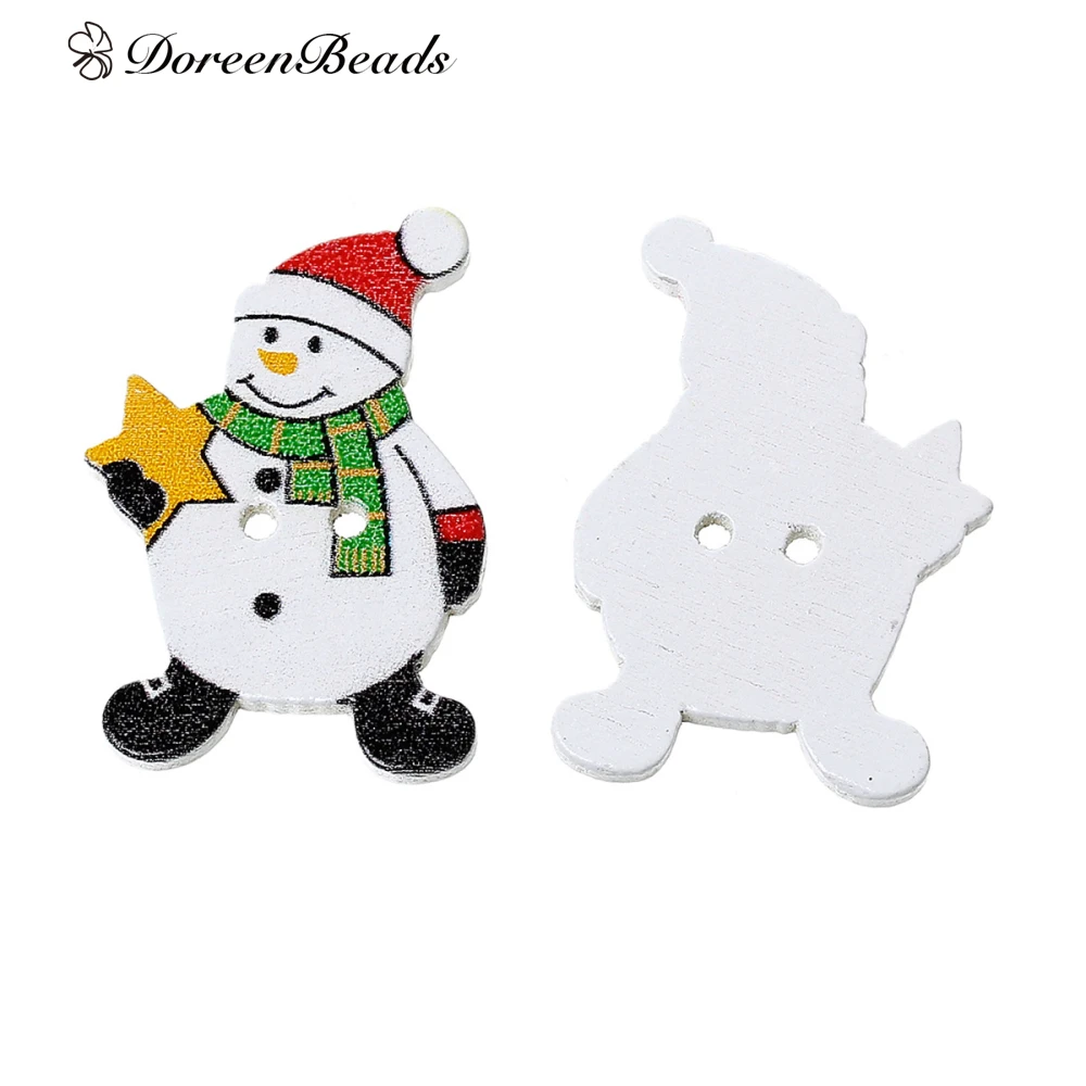 DoreenBeads Wood Sewing Buttons Scrapbooking Christmas Snowman White 2 Holes For Clothes DIY Crafts 3.2 x 2.3cm 7 PCs 2017 new
DoreenBeads Wood Sewing Buttons Scrapbooking Christmas Snowman White 2 Holes For Clothes DIY Crafts 3.2 x 2.3cm 7 PCs 2017 new