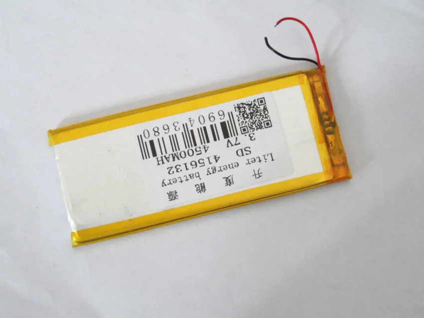 Lithium polymer battery battery 4156132 3.7V 4500MAH Tablet PC 
Lithium polymer battery battery 4156132 3.7V 4500MAH Tablet PC
