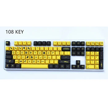 DIY Playerunknown Battlegrounds Game Keycaps For Cherry MX Mechanical Keyboard Original Height Heat Sublimation 108 PBT KeyCaps
DIY Playerunknown Battlegrounds Game Keycaps For Cherry MX Mechanical Keyboard Original Height Heat Sublimation 108 PBT KeyCaps
