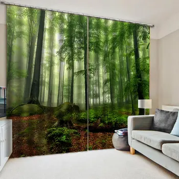 Forest Prints Curtains Room 3d Curtain Window Drapes BJQ-1280(2)170*200cm Trendy Living Room Bedroom Blackout
Forest Prints Curtains Room 3d Curtain Window Drapes BJQ-1280(2)170*200cm Trendy Living Room Bedroom Blackout