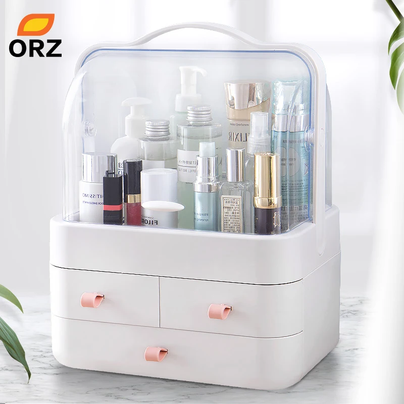 ORZ Cosmetic Makeup Organizer Storage Box Nail Polish Organizer Holder Display Make up Caddy Dressing Table Jewelry Boxes
ORZ Cosmetic Makeup Organizer Storage Box Nail Polish Organizer Holder Display Make up Caddy Dressing Table Jewelry Boxes