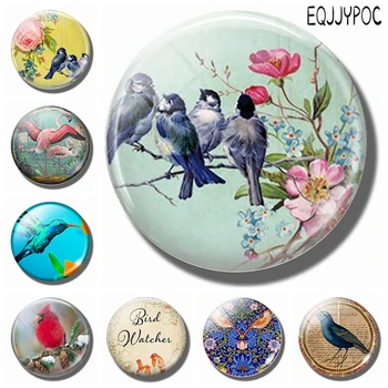 Blue Birds on A Branch 30MM Fridge Magnet Pink Flowers Glass Cabochon Magnetic Refrigerator Stickers Note Holder Home Decoration
Blue Birds on A Branch 30MM Fridge Magnet Pink Flowers Glass Cabochon Magnetic Refrigerator Stickers Note Holder Home Decoration