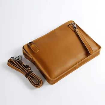 Cowhide Genuine Leather Handbag New High Quality Men's Wallet Money Shoulder Laptop Computer Bag Business Envelopes Clutch Purse
Cowhide Genuine Leather Handbag New High Quality Men's Wallet Money Shoulder Laptop Computer Bag Business Envelopes Clutch Purse
