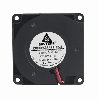 2PCS lot Gdstime DC 4010B 12V 40MM x 10MM Ball Turbine Brushless Cooling Blower Fan
2PCS lot Gdstime DC 4010B 12V 40MM x 10MM Ball Turbine Brushless Cooling Blower Fan