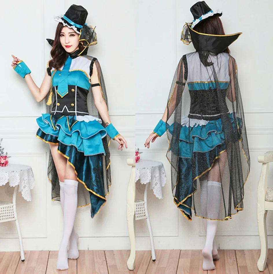 Lovelive! Love Live Eli Ayase Ellie Occupation Awakening Thief Uniform Cosplay Costume Full Set Dress Halloween Costumes
Lovelive! Love Live Eli Ayase Ellie Occupation Awakening Thief Uniform Cosplay Costume Full Set Dress Halloween Costumes