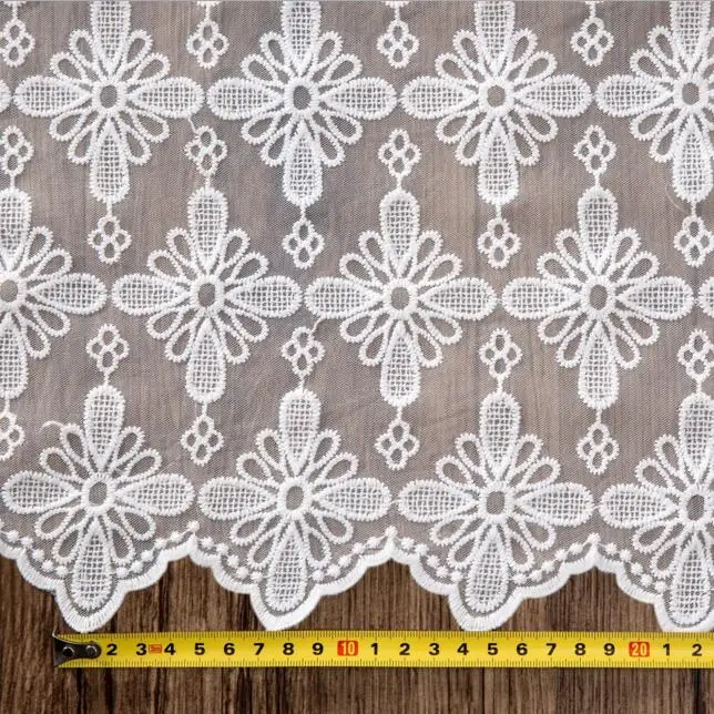 New 5yards African Swiss Voile Lace Fabric High Quality Water Soluble Embroidery Polyester French Mesh Lace Fabric Material
New 5yards African Swiss Voile Lace Fabric High Quality Water Soluble Embroidery Polyester French Mesh Lace Fabric Material