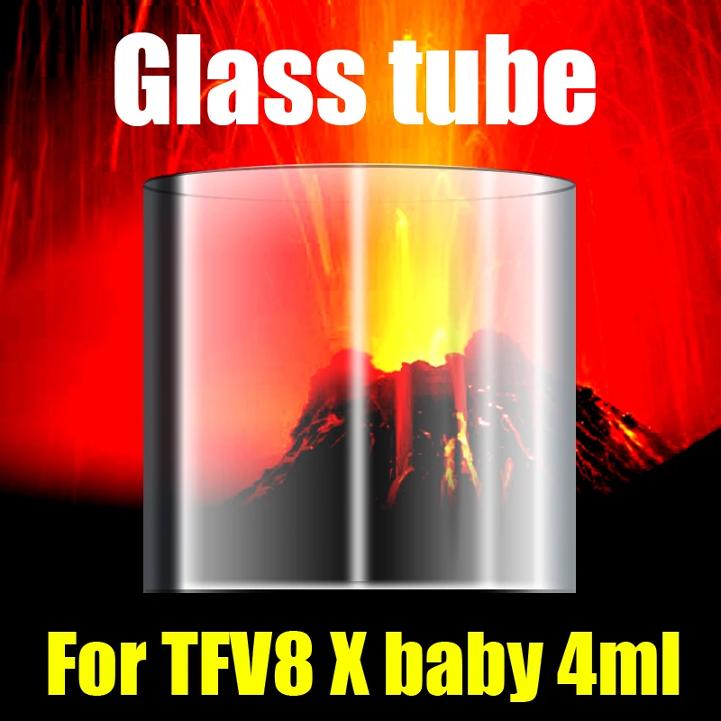 2pcs Original vapesoon Replacement Pyrex Glass Tube for TFV8 X baby 4ml Tank Atomizer glass
2pcs Original vapesoon Replacement Pyrex Glass Tube for TFV8 X baby 4ml Tank Atomizer glass