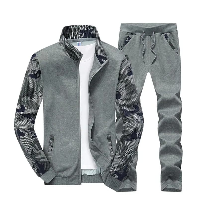 Tracksuit Men 2018 New Hoodies Set Men Camouflage Spring Fleece Men's Active Suit Sweatshirts Slim Fit Exercise Hoodie Pants Men
Tracksuit Men 2018 New Hoodies Set Men Camouflage Spring Fleece Men's Active Suit Sweatshirts Slim Fit Exercise Hoodie Pants Men