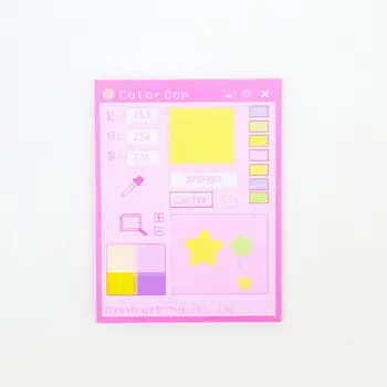 6Pcs/Bag Portable Sticky Notes Memo With Colorful Computer Pattern For Children Kids Reminding Plan Schedule Writing Supply
6Pcs/Bag Portable Sticky Notes Memo With Colorful Computer Pattern For Children Kids Reminding Plan Schedule Writing Supply