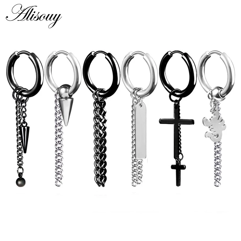 Alisouy 1pc Fashion 19 Types Ear plug Boys Accesorios Tassel Korean Earrings Men Women Tassels Dangle piercing body jewelry
Alisouy 1pc Fashion 19 Types Ear plug Boys Accesorios Tassel Korean Earrings Men Women Tassels Dangle piercing body jewelry